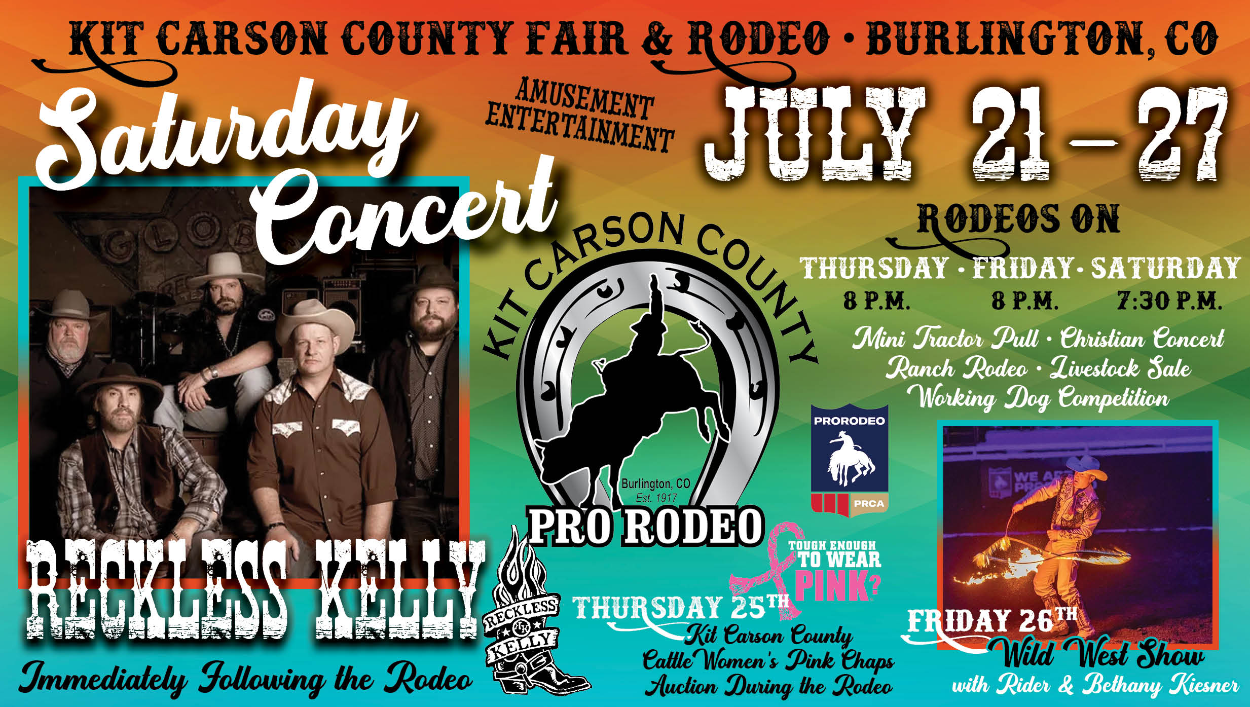 Flyer KCC 2024 fair and rodeo
