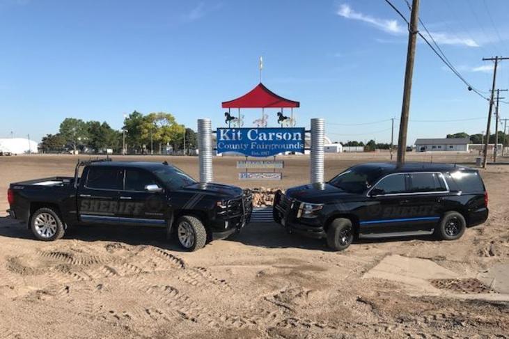 picture of patrol vehicle at fair grounds