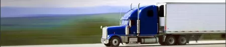 picture of semi truck driving